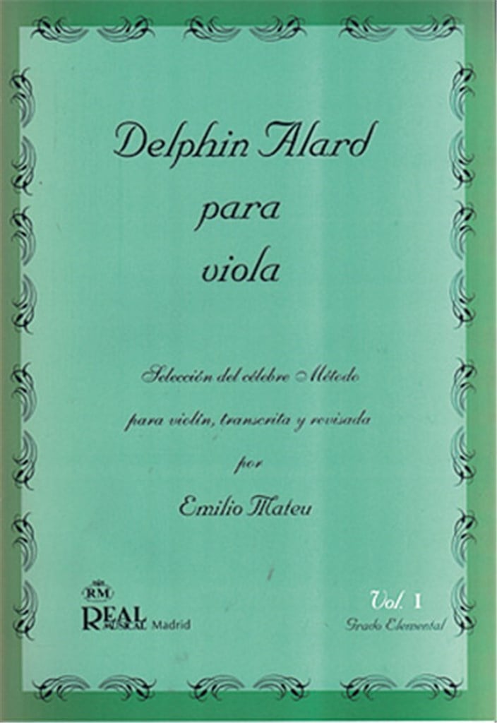 Delphin Alard para Viola, Vol.1 - Grado Elemental